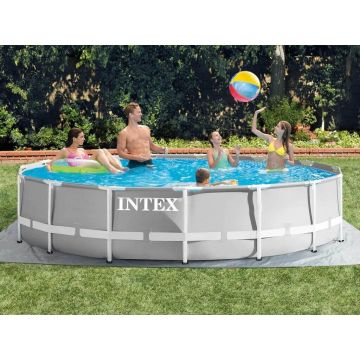 Piscine tubulaire ronde Intex Prism Frame 4,57m X 1,07m