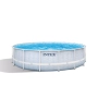 Piscine Tubulaire Ronde Intex Chevron Prism Frame Ø4,88 x 1,22