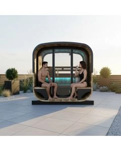 Cabine de sauna infrarouge Hestia Lounge 4 places