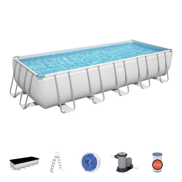 Piscine hors-sol Power Steel 6,40 x 2,74 x 1,32 m Bestway