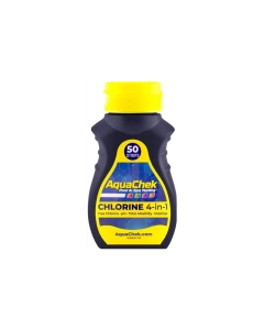 Kit AquaChek bandelettes (Chlore libre, pH, alcalinité, stabilisant) + Salinité.