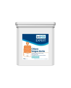 Chlore longue duree 5 kg Expert Irripool