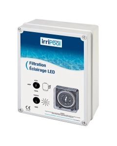 Coffret de filtration piscine 2x50W Irripool Coffret de filtration piscine 2x50W Irripool