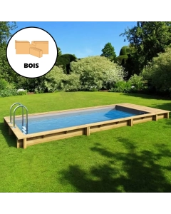 Kit rectangulaire Pool N Box 6,10 x 2,40 x 1,33 m Kit rectangulaire Pool N Box 6,10 x 2,40 x 1,33 m