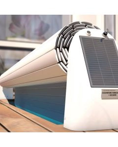 Volet hors sol motorisé OPEN SOLAR ABRIBLUE