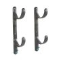 Supports muraux porte-accessoires de piscine