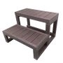 Escalier composite pour spa