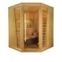 Sauna traditionnel d'angle Venetian 3-4 places