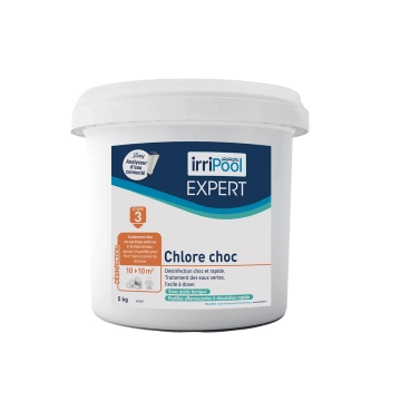 Chlore choc 5 kg Expert IRRIPOOL EXPERT
