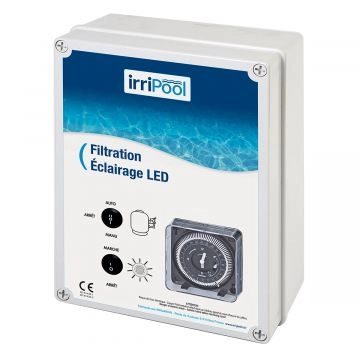 Coffret de filtration piscine 2x50W Irripool