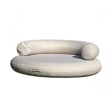 Coussin Island bleu