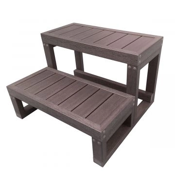 Escalier composite pour spa