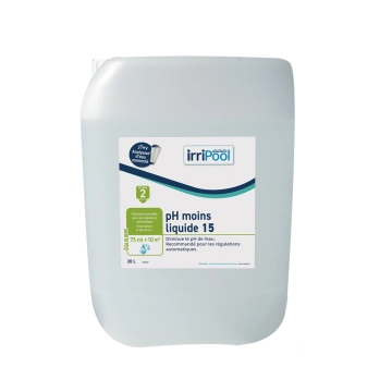 pH Moins Liquide 15 20 litres IRRIPOOL