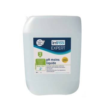 pH Moins liquide 20 litres IRRIPOOL EXPERT