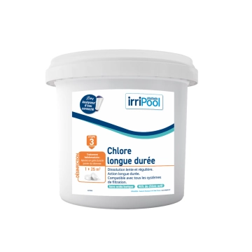 Chlore lent galet 5 kg Irripool