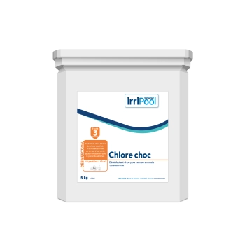 Chlore choc 5kg IRRIPOOL Chlore choc 5kg IRRIPOOL