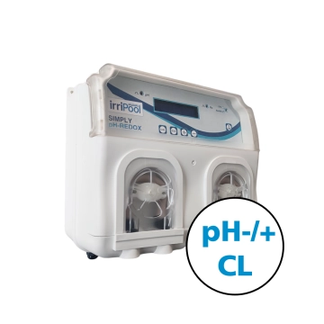 Régulation pH/CL Simply IRRIPOOL 100 m3