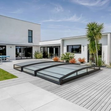 Abri piscine en kit 6 x 3 m