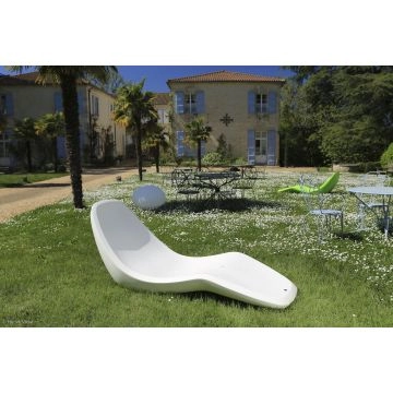Bain de Soleil Flottant Lotus - Ivoire