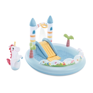 Aire de Jeux Gonflable Château Magique Intex