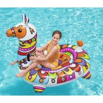 Bouée gonflable Lama géant chevauchable Bestway- Taille XXL