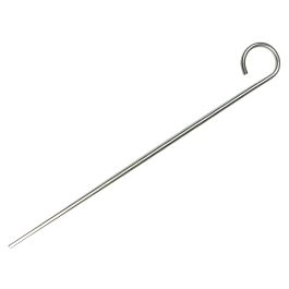 Lot De 20 Pitons Fixes Gazon En Inox - 29 Cm - Pour Bâche Piscine, Tendeurs, Fixation Sol