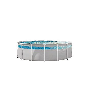 Piscine tubulaire ronde ClearView Intex Ø 4,88 x 1,22 m