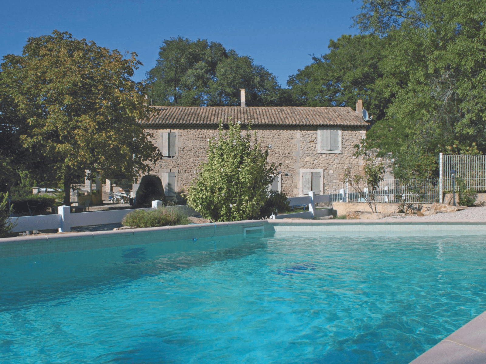 Piscine enterrée familiale